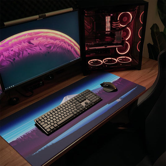 Vero Forza Japan Series “Mystic Night” (Limited Edition) Gaming Mouse Pad XXL 900mm x 400mm x 5mm, Water & Dust Resistant Desk Pad, Gaming & Work Desk Mat.