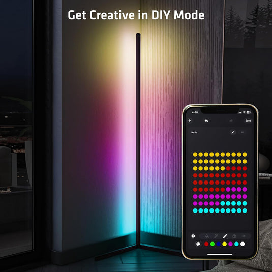 Spectra Corner Floor Lamp